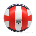 Bola de voleibol cosida de máquina PU con logotipo